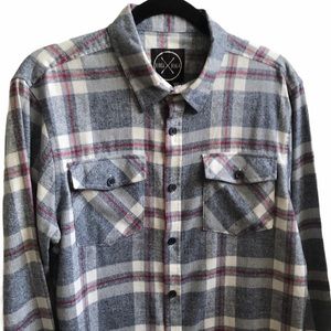 BirchXBlack Mens Flannel / Med.